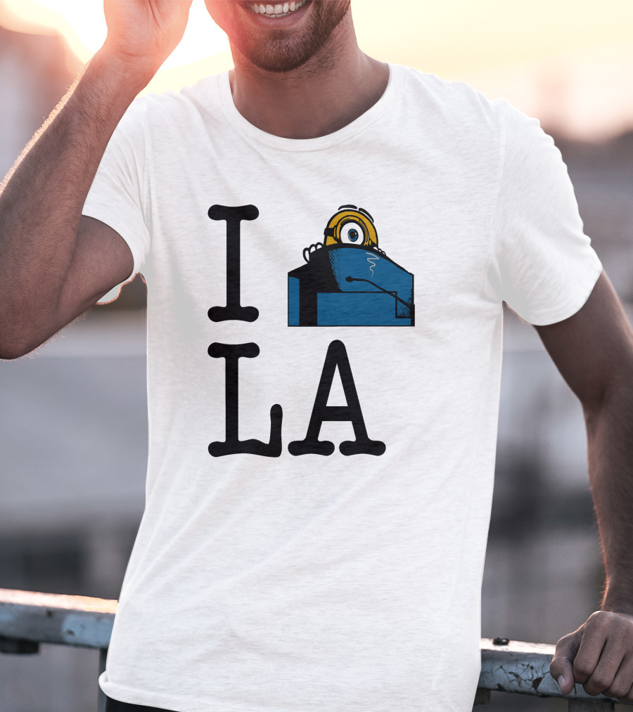 I Love Yellow Guy LA T-Shirt