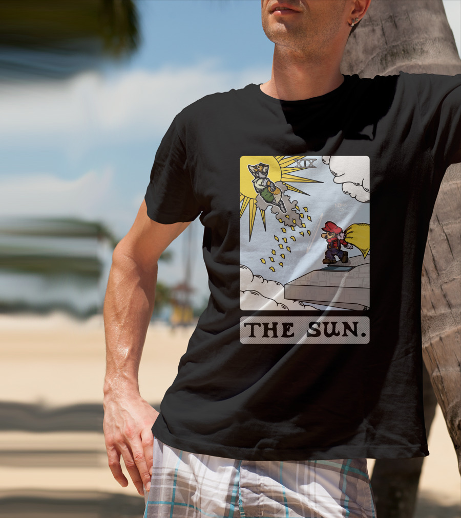 Noah The Sun XIX Tarot Mario T-Shirt