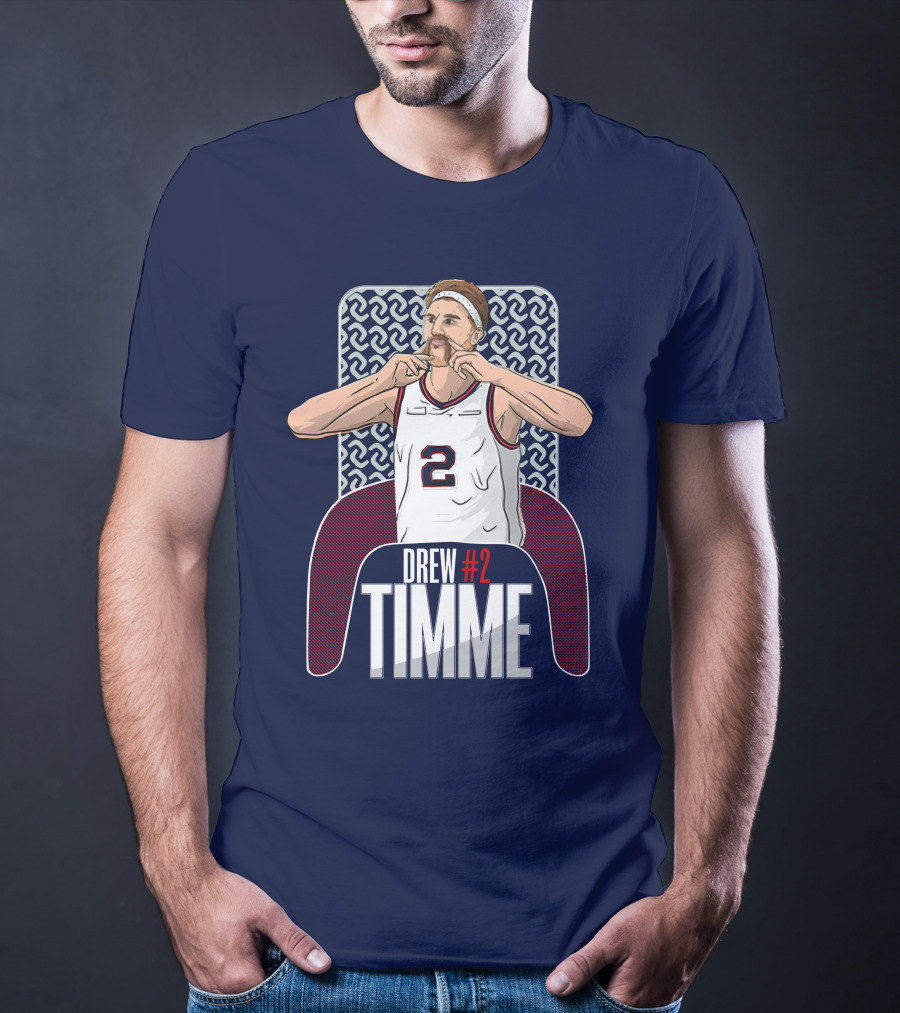 Drew Timme #2 Basketball Player T-Shirt