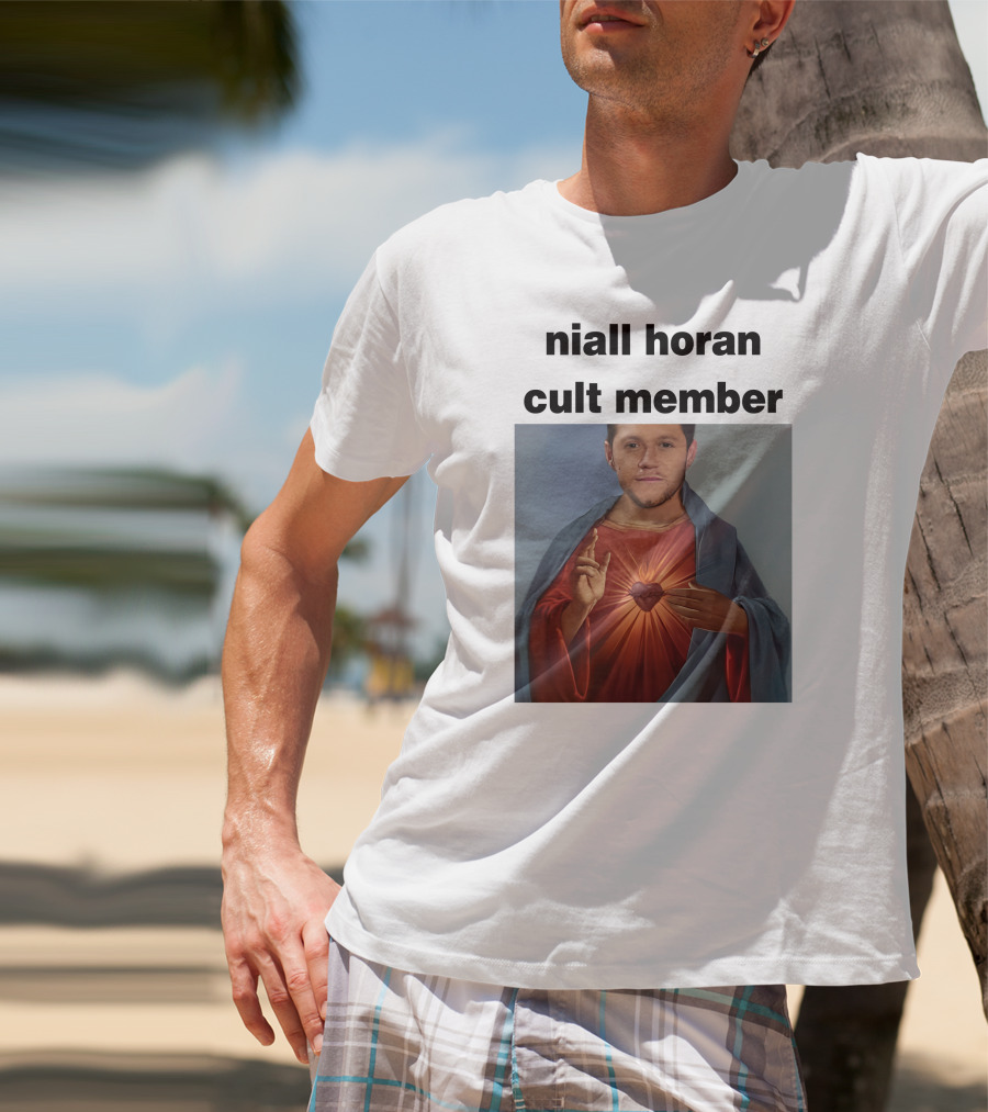 Niall Horan Cult Member Sacred Heart T-Shirt