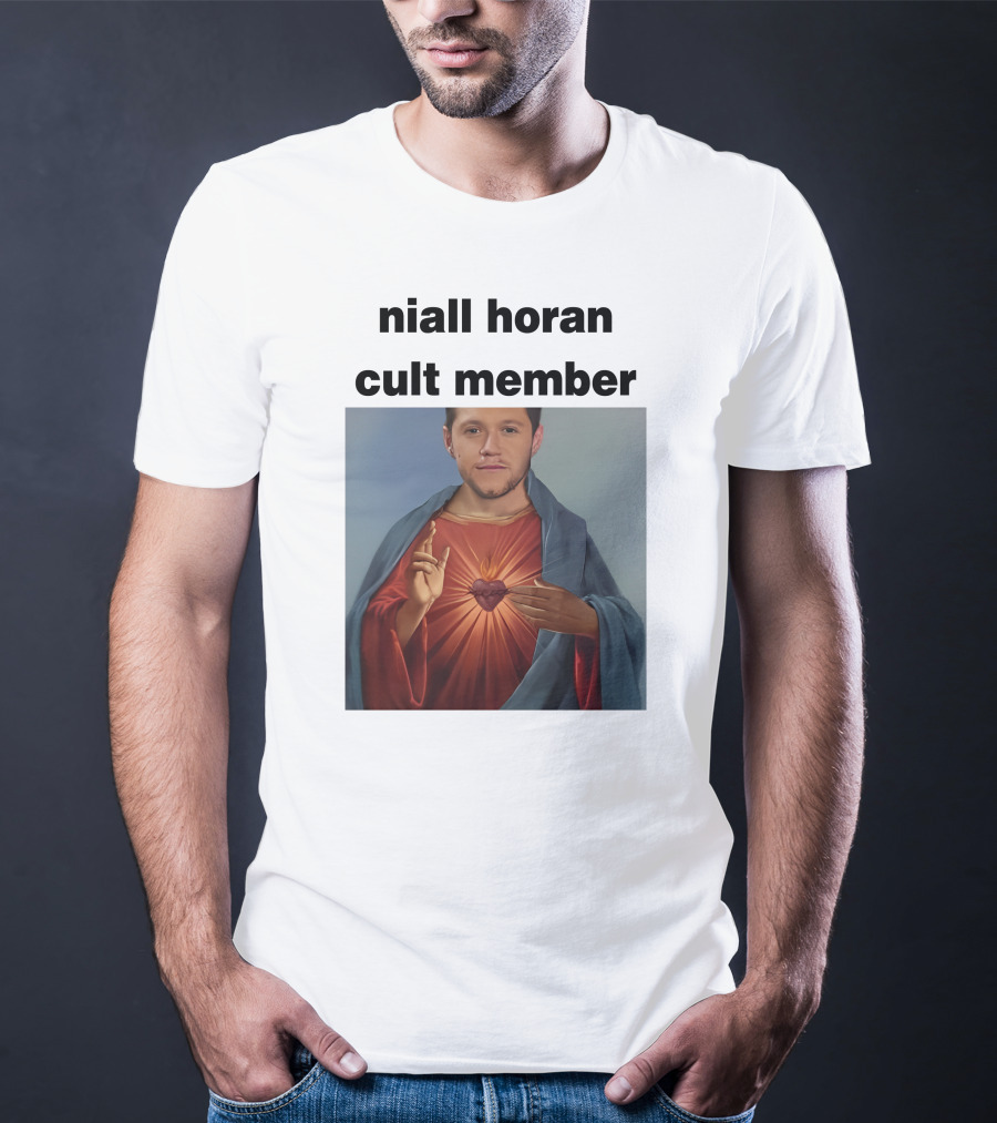 Niall Horan Cult Member Sacred Heart T-Shirt