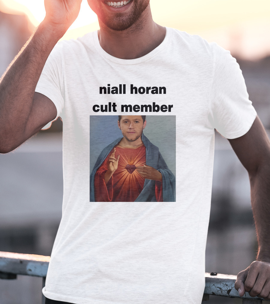 Niall Horan Cult Member Sacred Heart T-Shirt