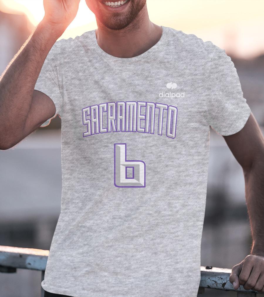 Dialpad Sacramento Basketball-Inspired Number 6 T-Shirt