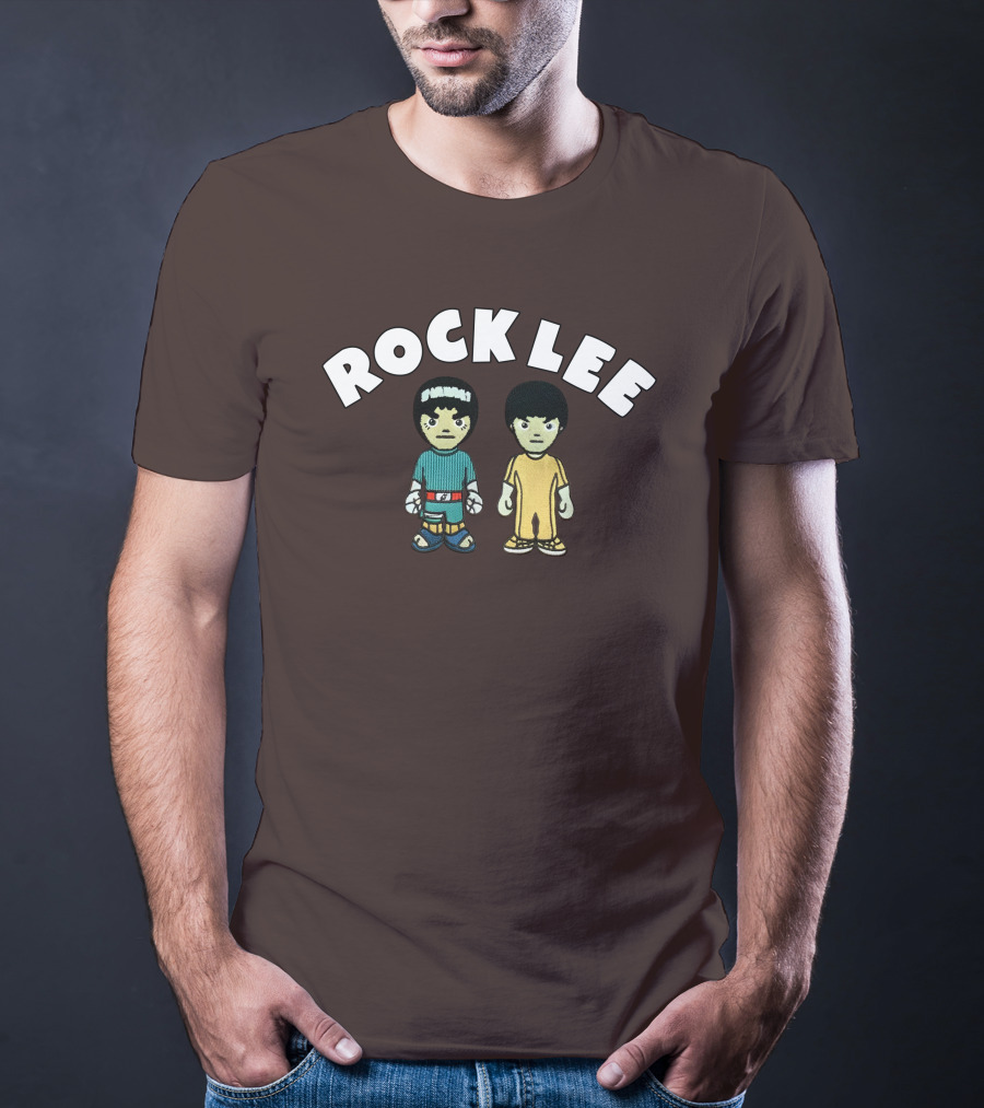 Rock Lee Chenille Martial Arts Duo T-Shirt