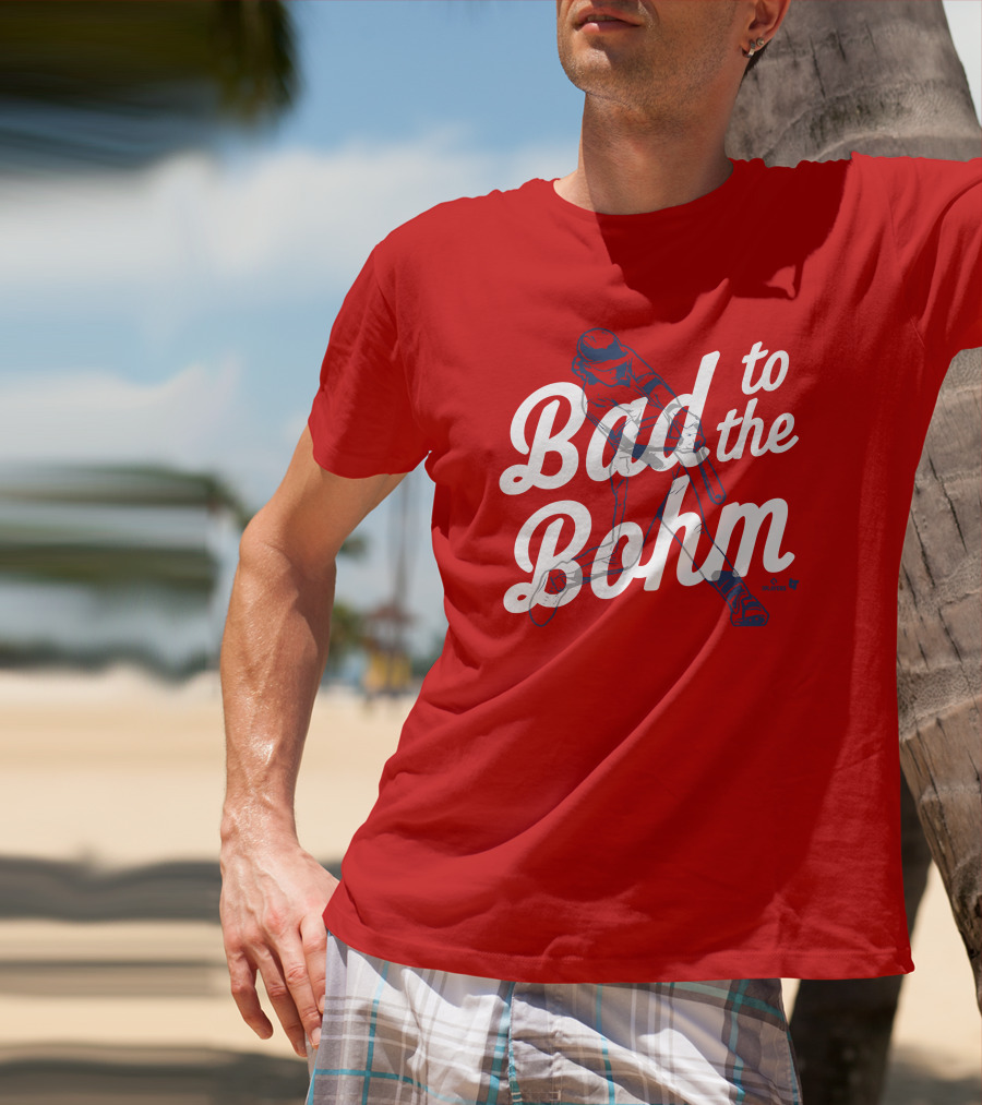 Bad To The Bohm Baseball Swing Visualization T-Shirt