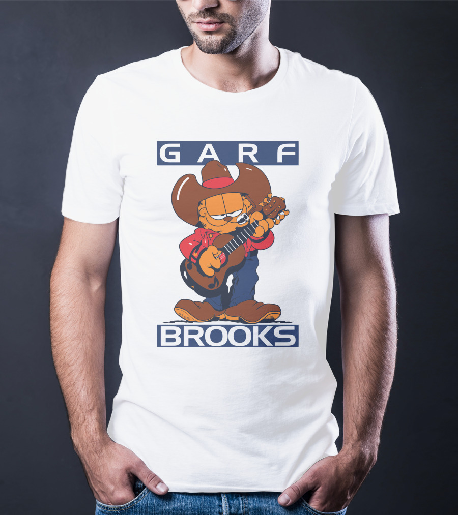 GARFIELD GARF BROOKS COWBOY WITH GUITAR T-Shirt