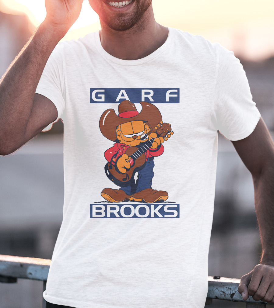 GARFIELD GARF BROOKS COWBOY WITH GUITAR T-Shirt