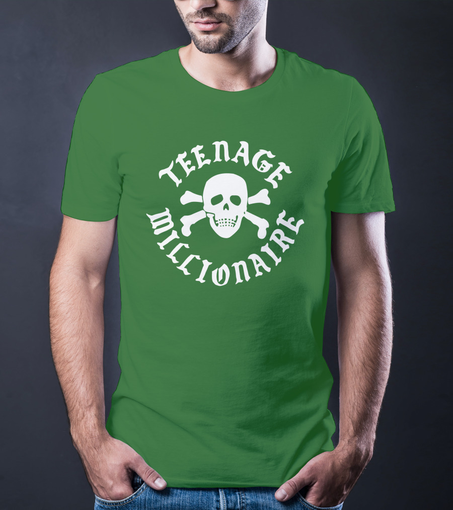 Teenage Millionaire Skull And Crossbones Classic T-Shirt