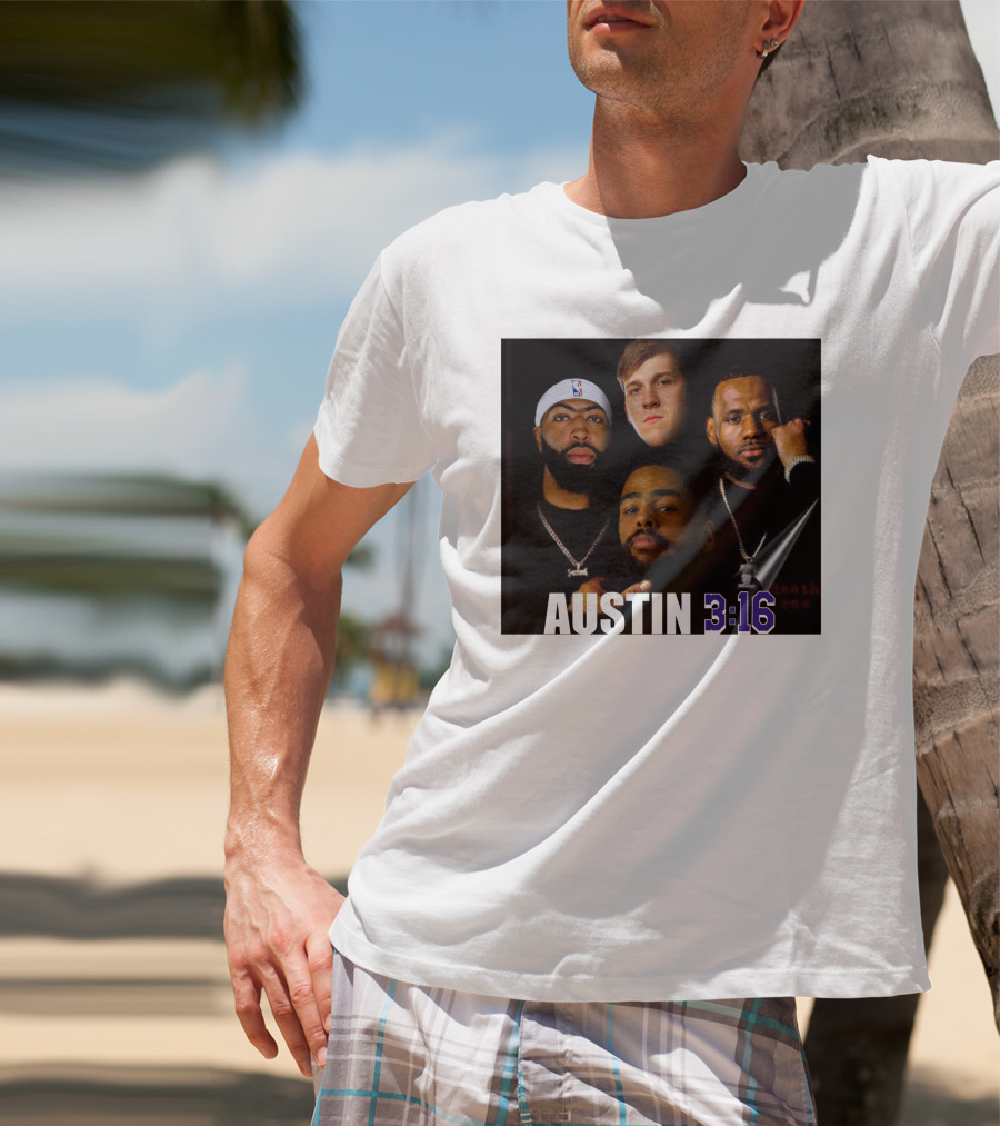 Lakers Basketball Austin 3 16 Players T-Shirt