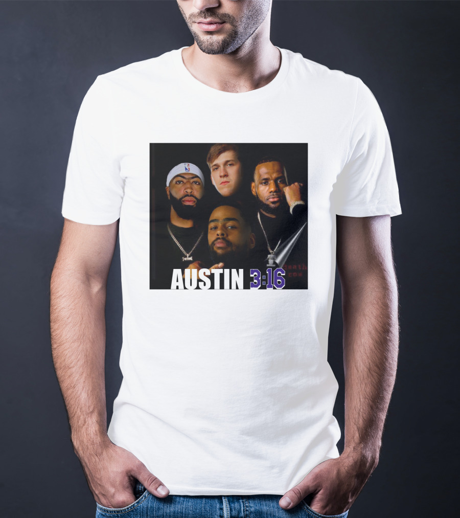 Lakers Basketball Austin 3 16 Players T-Shirt