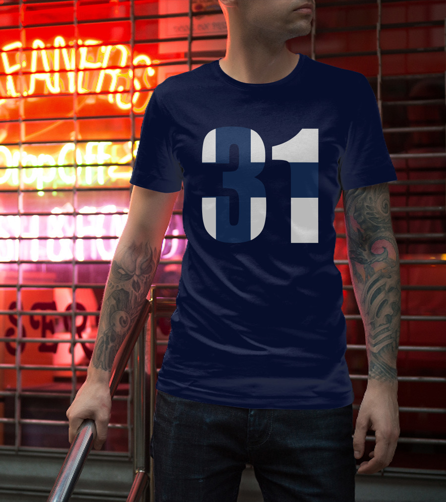 Nafo Finland 31 Finnish Flag Stripes T-Shirt