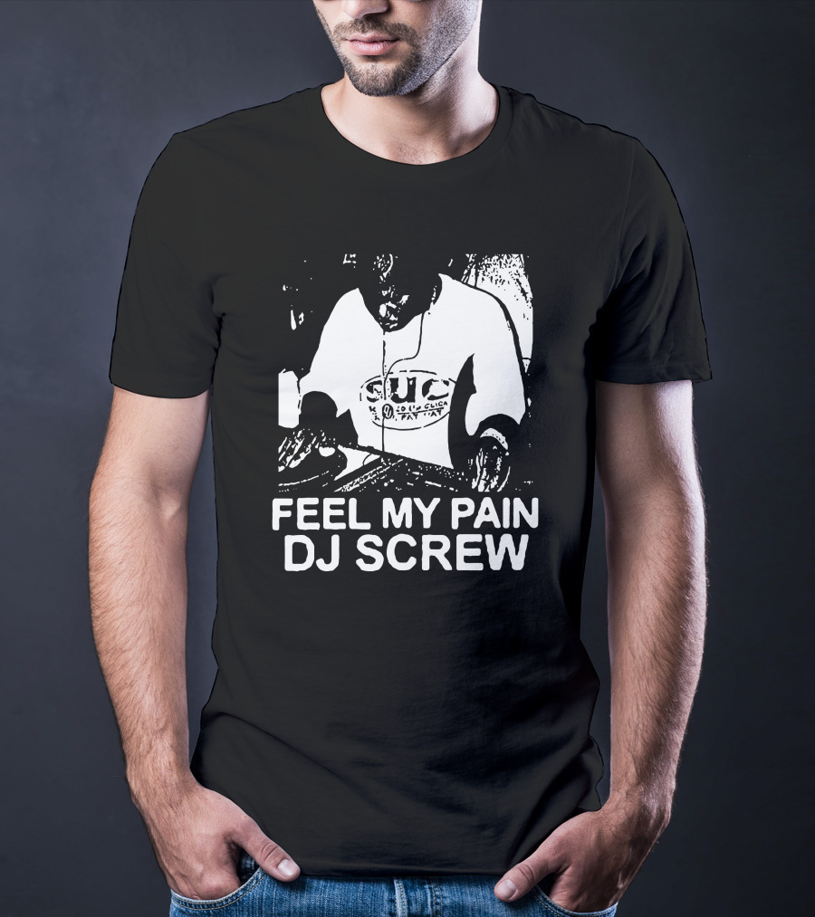 Feel My Pain DJ Screw S.U.C Tattoo T-Shirt