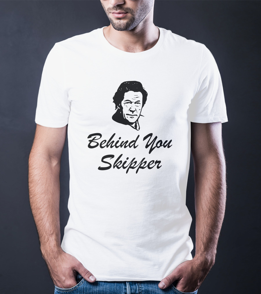 Imran Khan Behind You Skipper T-Shirt