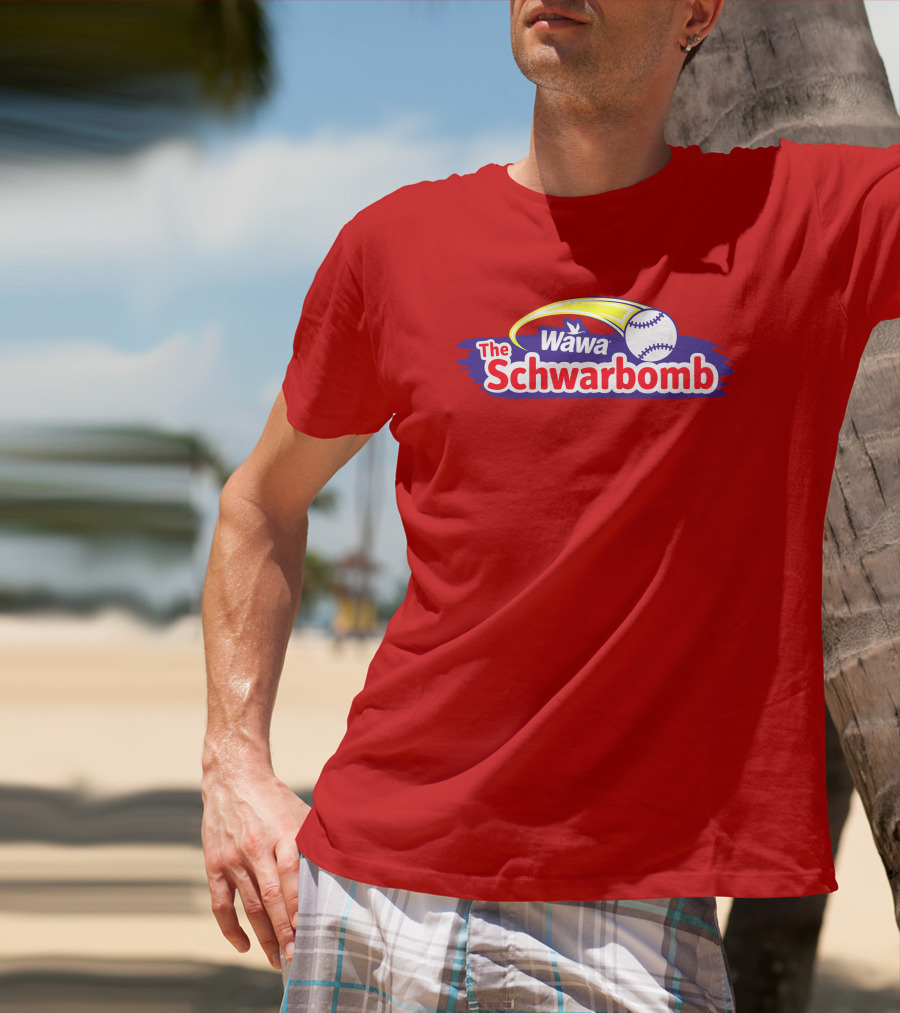 Wawa The Schwarbomb Baseball Iconic T-Shirt