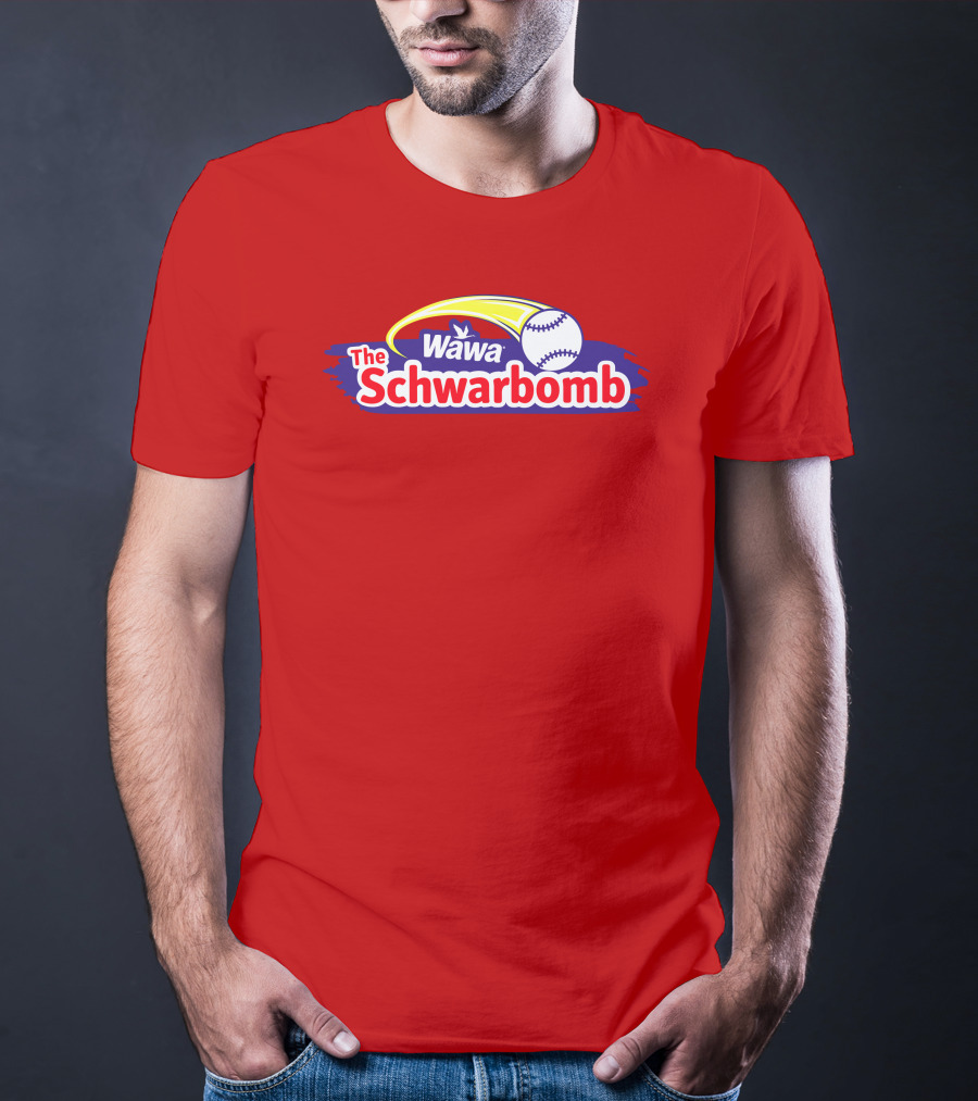 Wawa The Schwarbomb Baseball Iconic T-Shirt