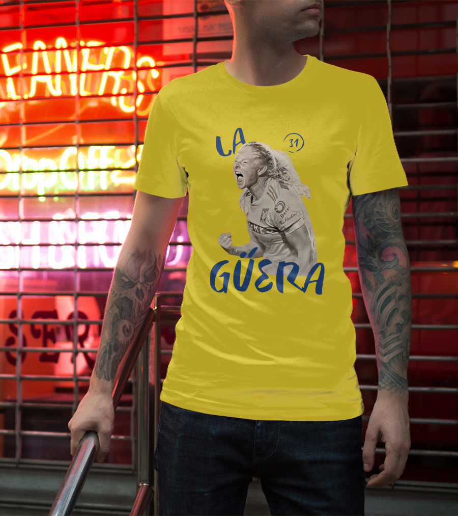 La Güera 31 Tigres Soccer T-Shirt