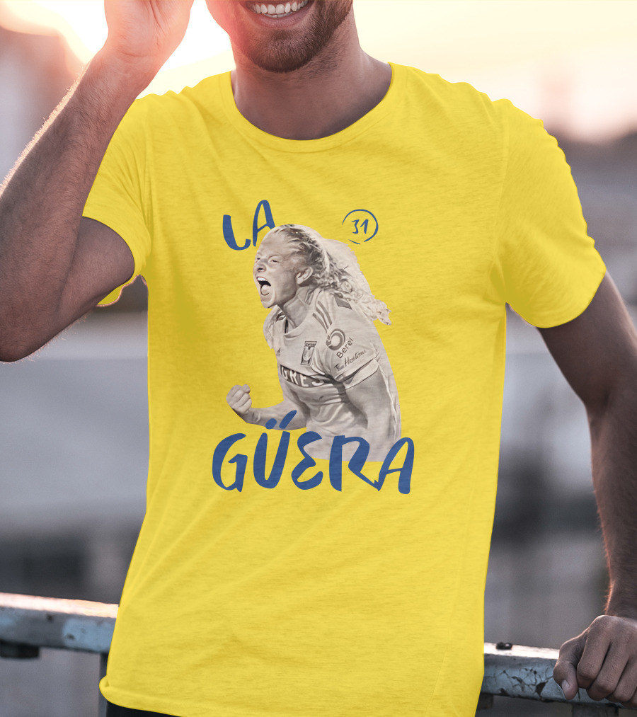 La Güera 31 Tigres Soccer T-Shirt