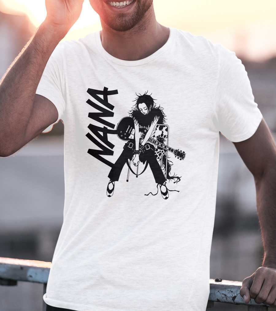 Nana Osaki With Electric Guitar T-Shirt