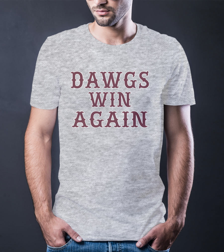 Noah Mashburn Dawgs Win Again T-Shirt