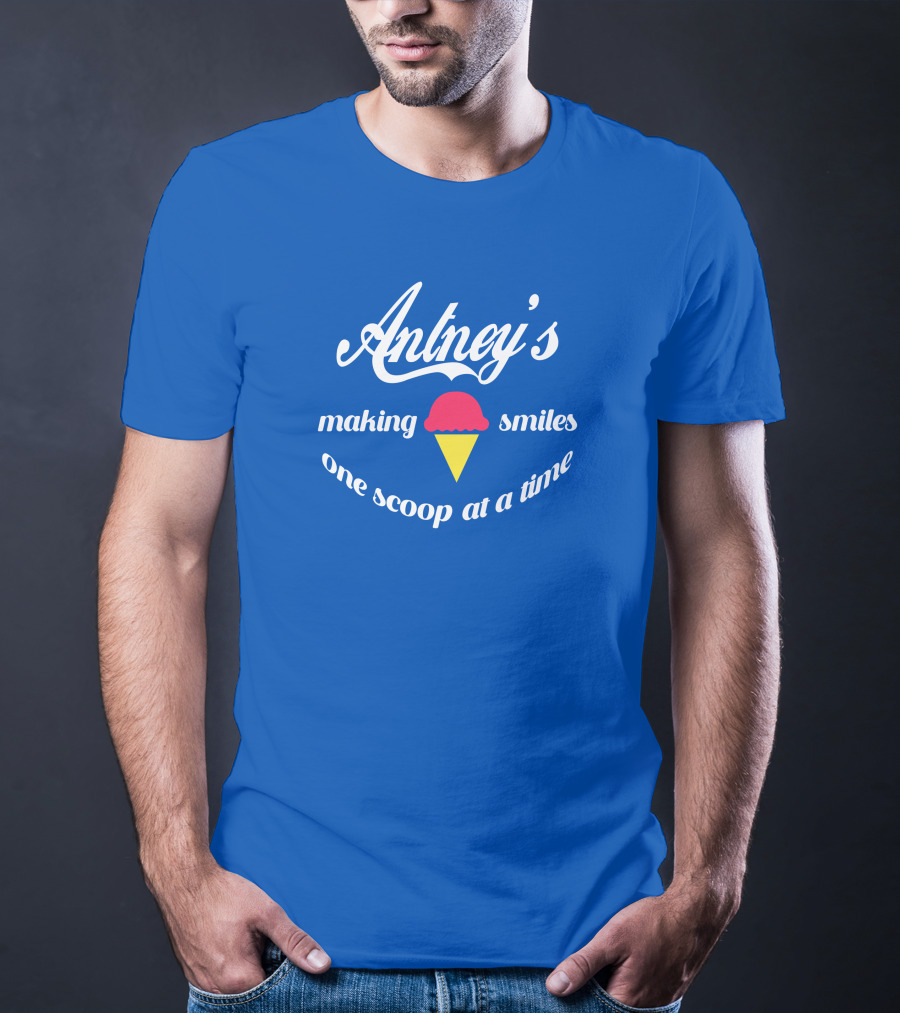 Antney's Ice Cream Making Smiles One Scoop At A Time T-Shirt