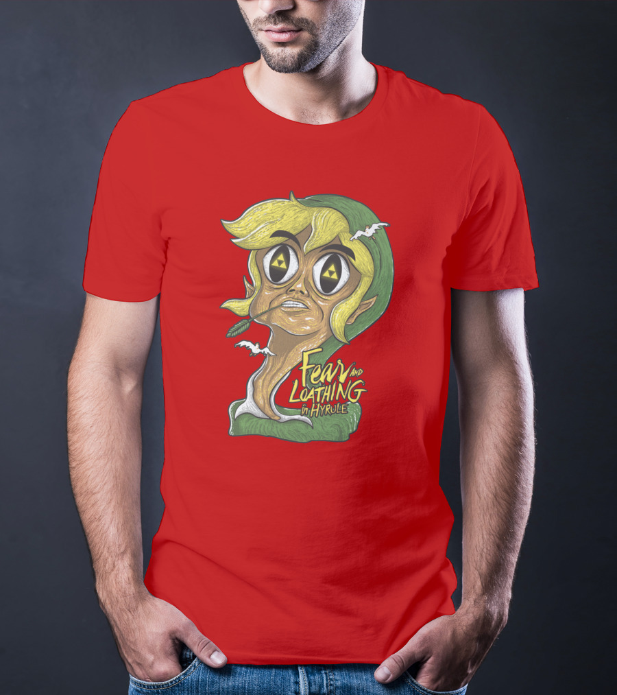 Fear And Loathing In Hyrule Psychedelic Adventure Tribute To Iconic Gaming Legend T-Shirt