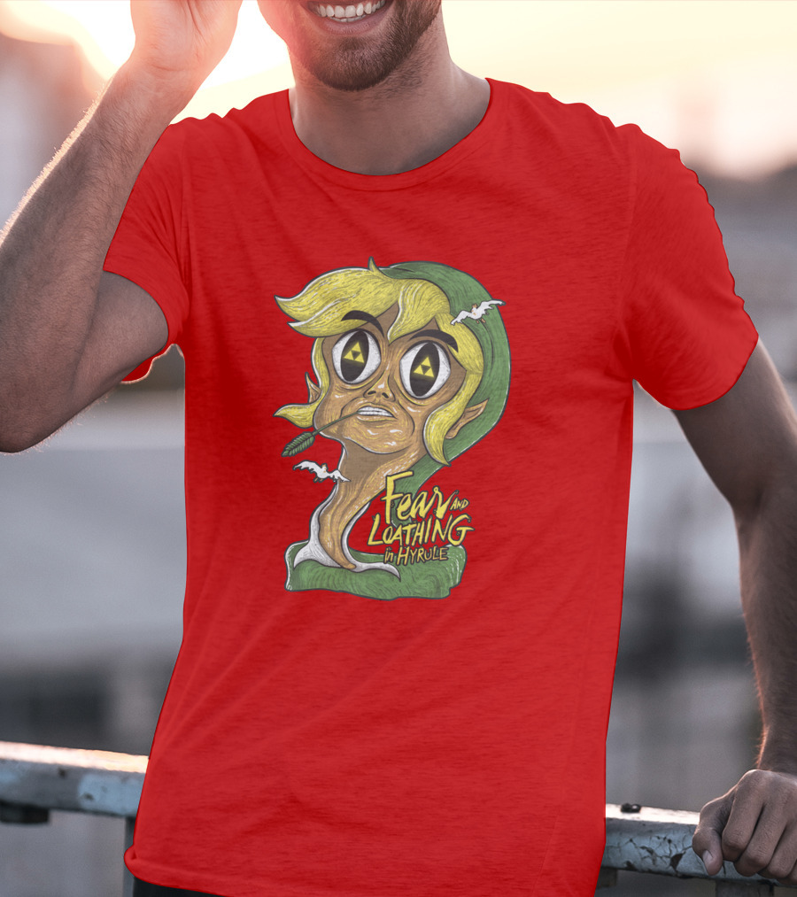 Fear And Loathing In Hyrule Psychedelic Adventure Tribute To Iconic Gaming Legend T-Shirt