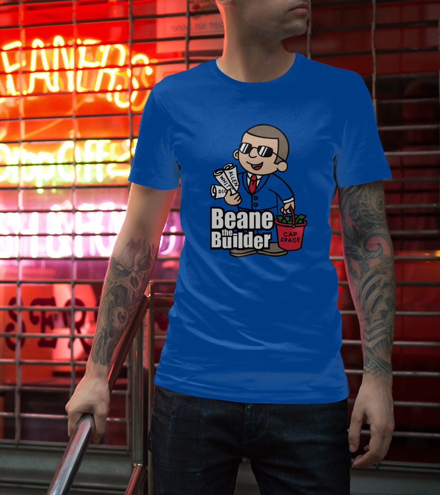 Beane The Builder Cap Space Allen White 26Shirts Store T-Shirt