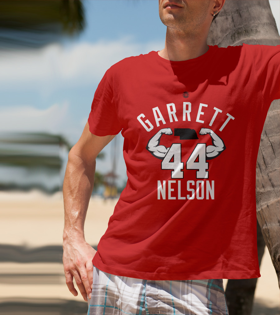 Garrett Nelson 44 Nebraska Strong T-Shirt