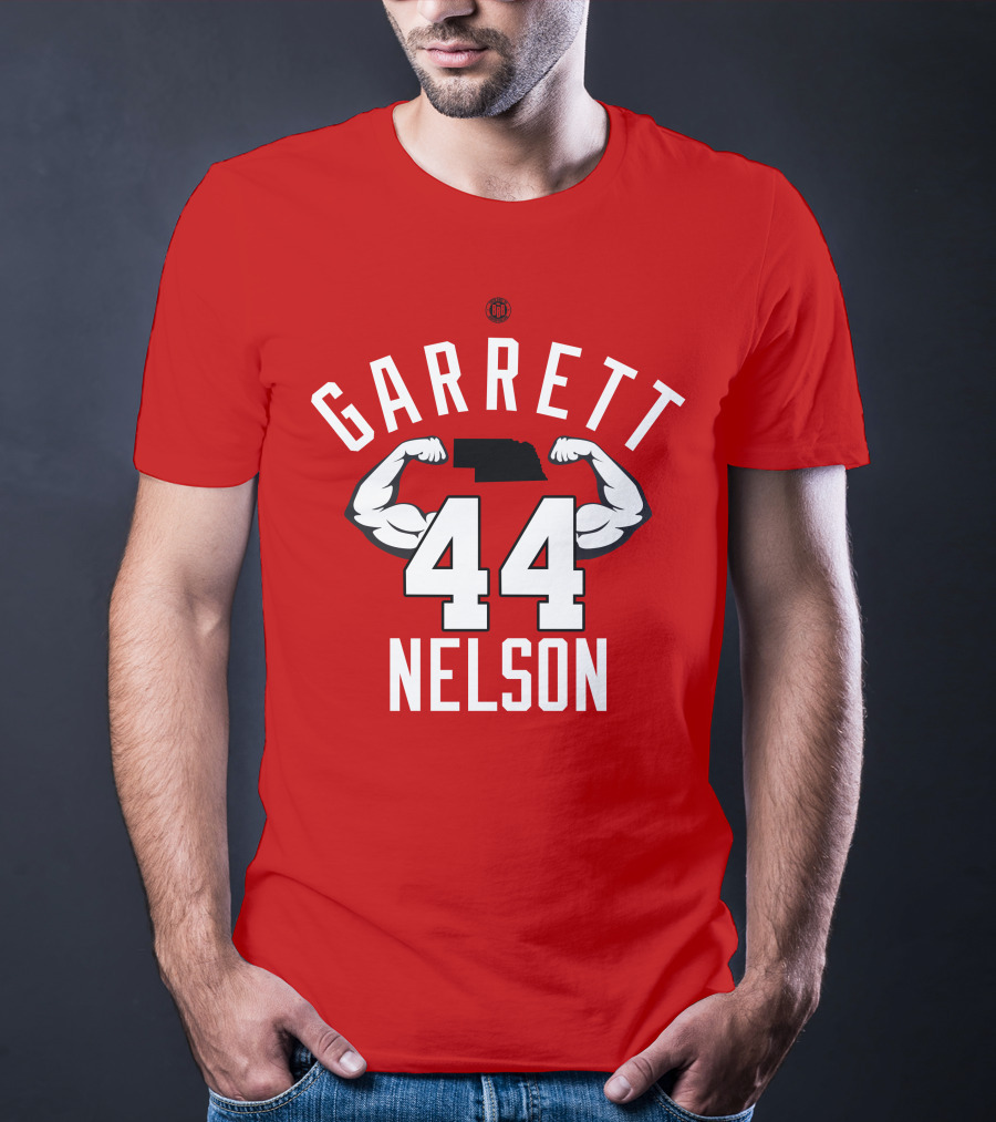 Garrett Nelson 44 Nebraska Strong T-Shirt