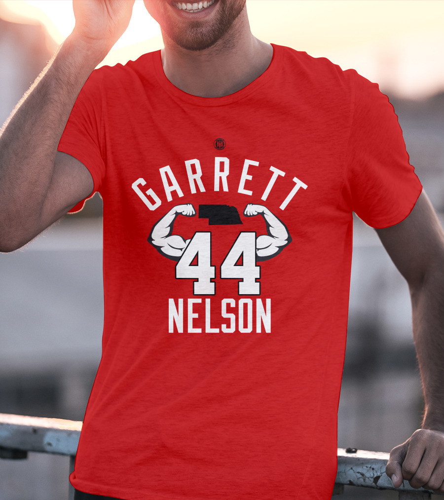 Garrett Nelson 44 Nebraska Strong T-Shirt