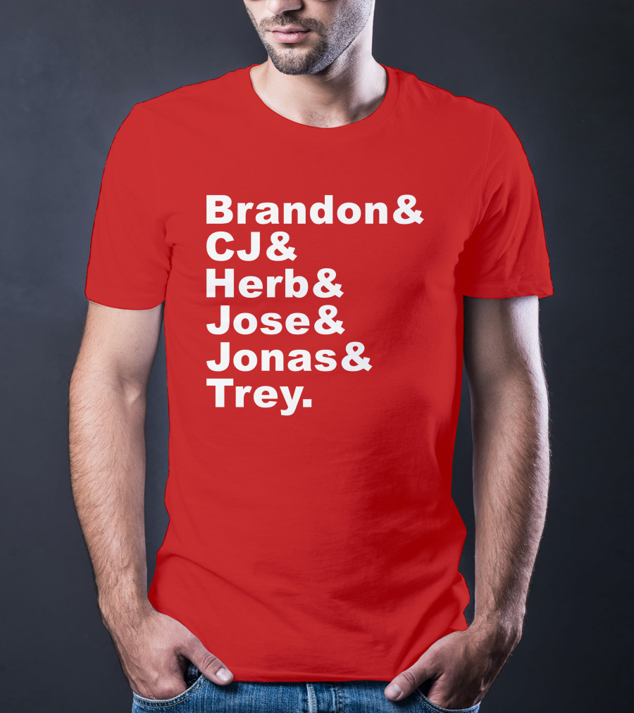 Brandon CJ Herb Jose Jonas Trey New Orleans Pelicans Fan T-Shirt