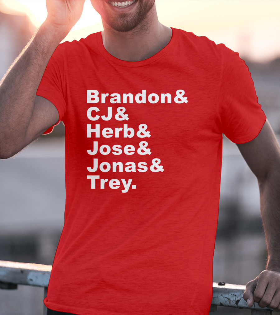 Brandon CJ Herb Jose Jonas Trey New Orleans Pelicans Fan T-Shirt