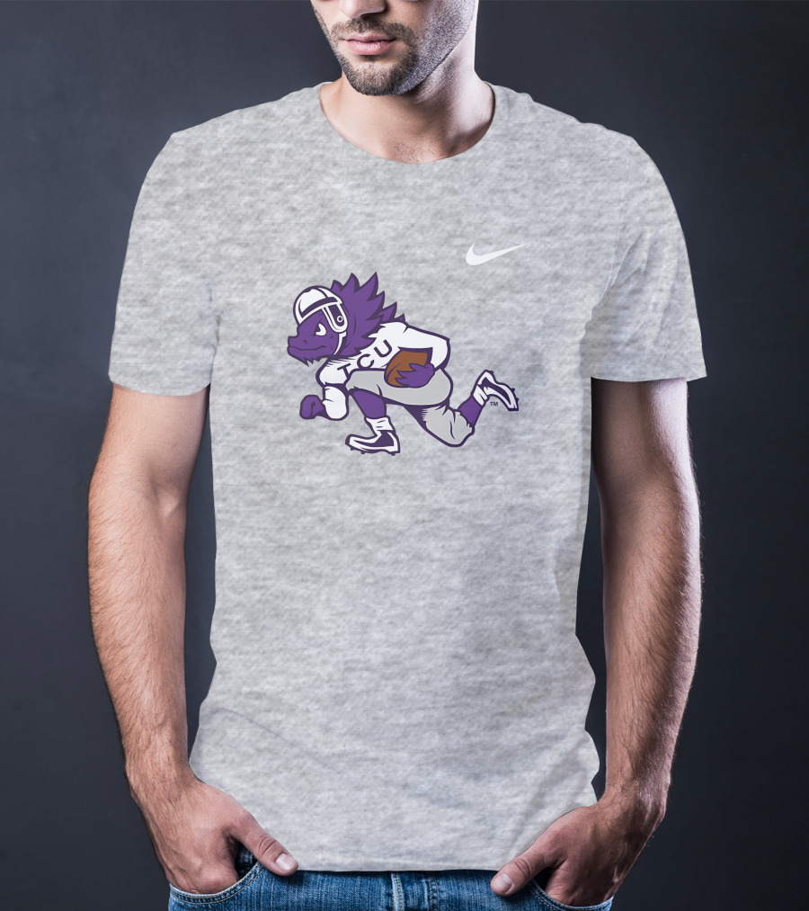 TCU Horned Frog Football Player T-Shirt