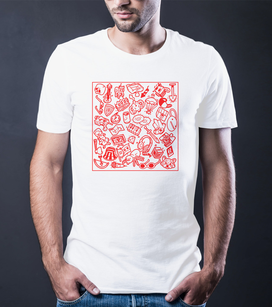 Tommyinnit Iconic Symbols Stylistic Merch T-Shirt