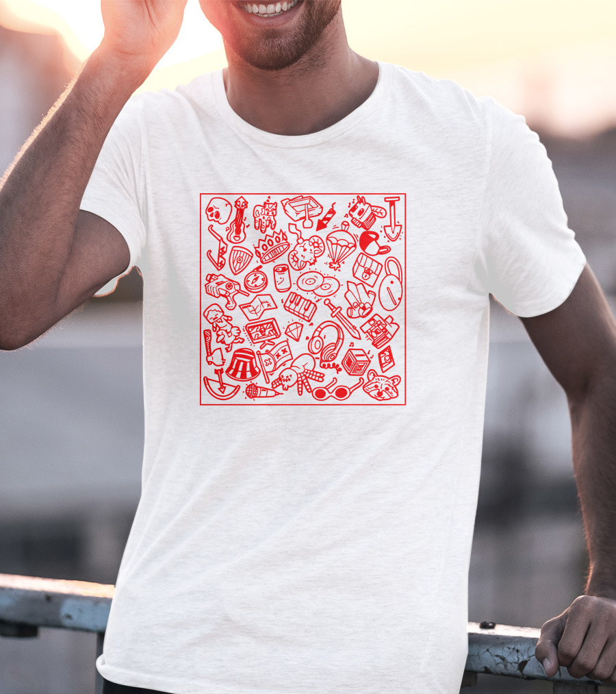 Tommyinnit Iconic Symbols Stylistic Merch T-Shirt