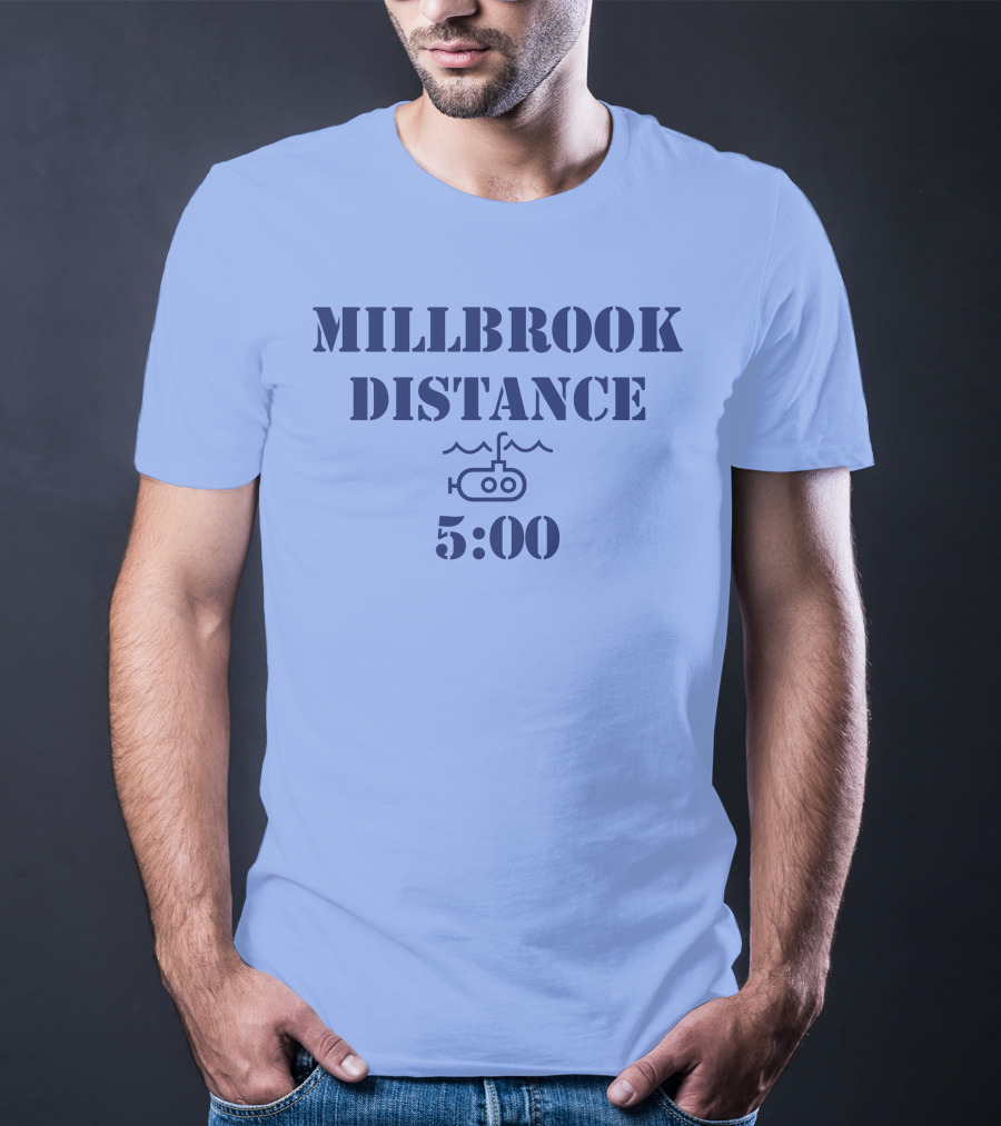 MILLBROOK DISTANCE 5:00 Submarine T-Shirt