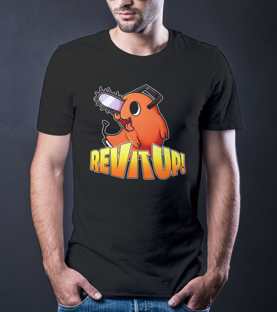 Rev It Up Chainsaw Creature T-Shirt