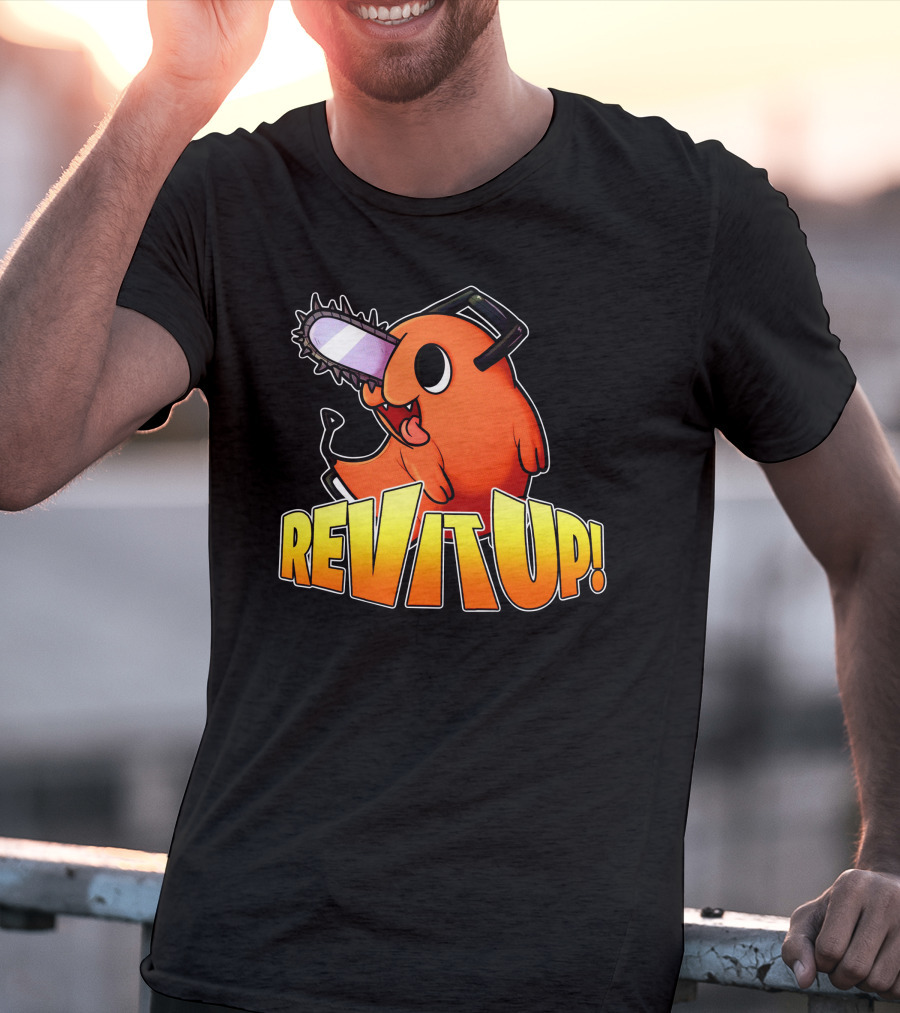 Rev It Up Chainsaw Creature T-Shirt