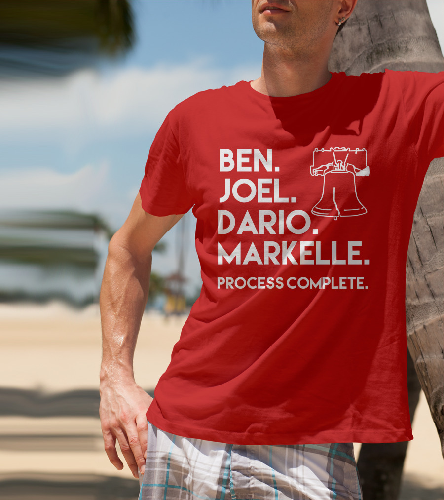 Ben Joel Dario Markelle Process Complete With Liberty Bell T-Shirt