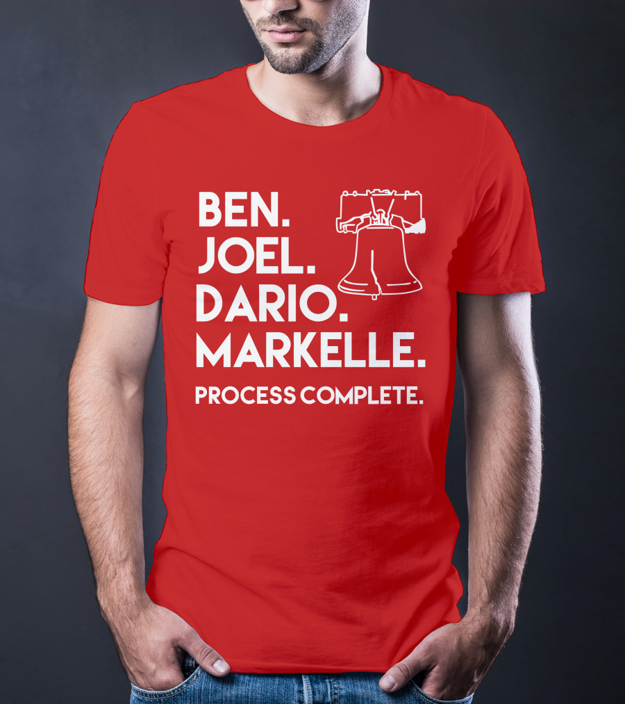 Ben Joel Dario Markelle Process Complete With Liberty Bell T-Shirt