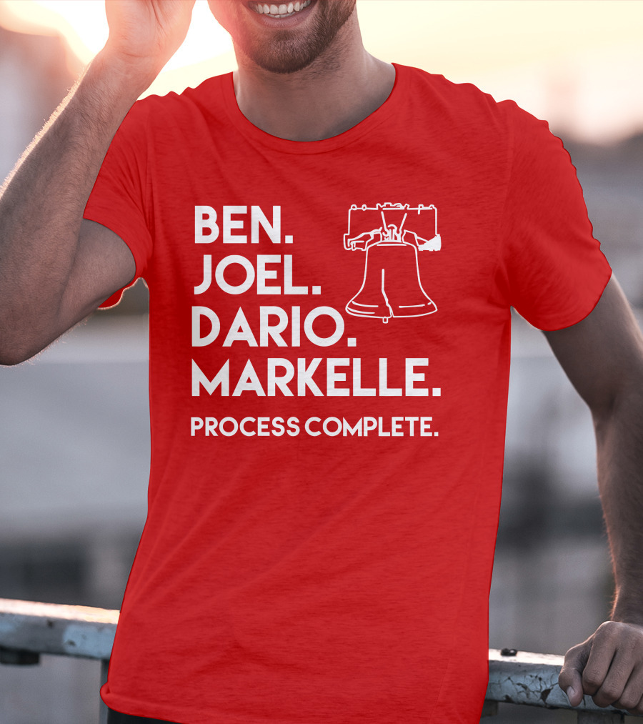 Ben Joel Dario Markelle Process Complete With Liberty Bell T-Shirt