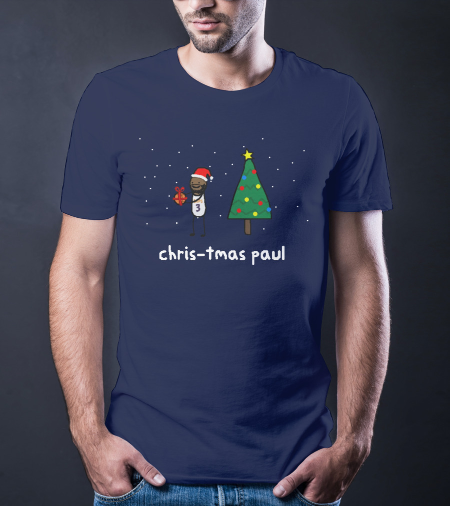 Chris-tmas Paul Holiday Merch NBA Paint Swea T-Shirt