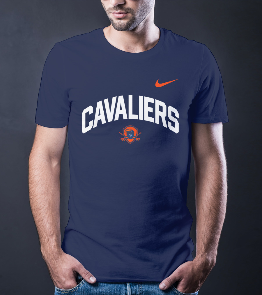 Cavaliers UVA Logo Robert Saleh T-Shirt