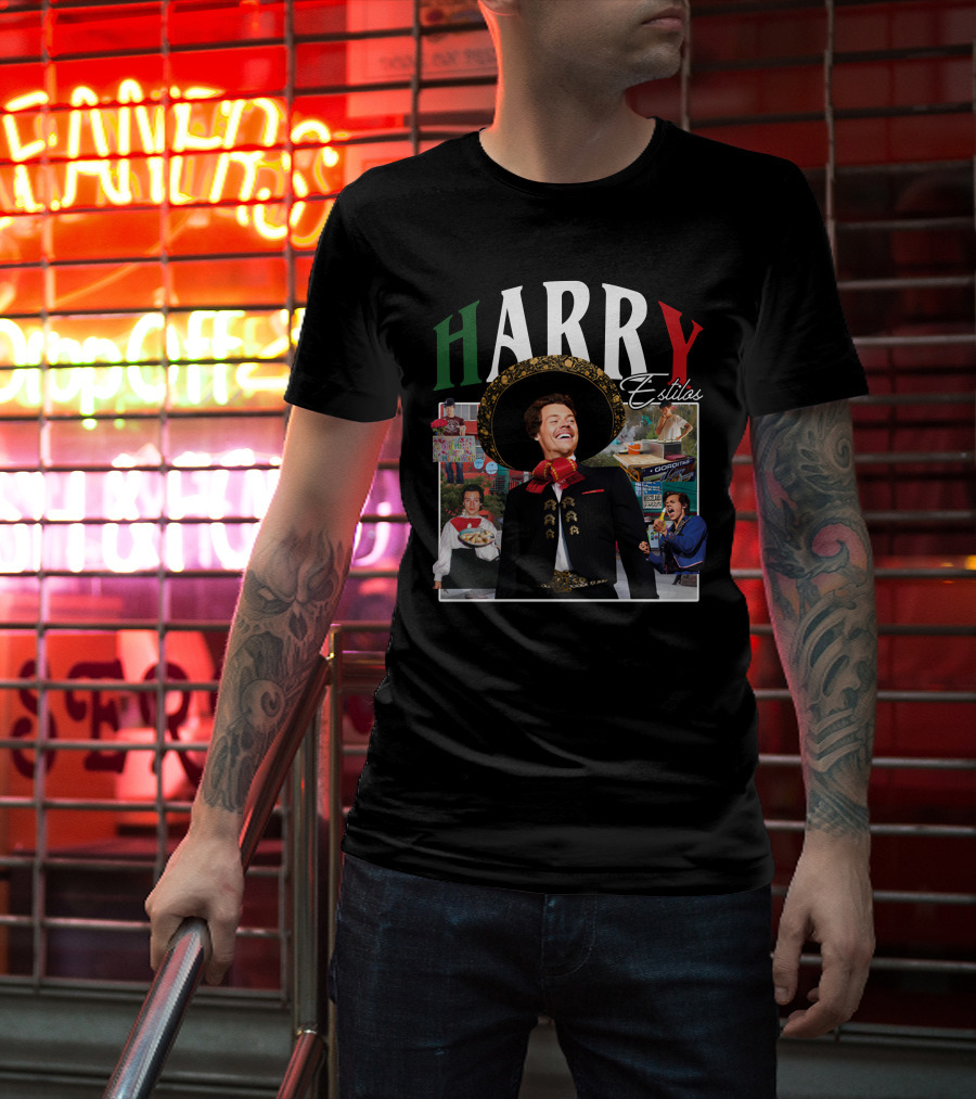Regal Linea Continua Harry Estilos Mariachi And Street Food Imagery Anthonypham T-Shirt