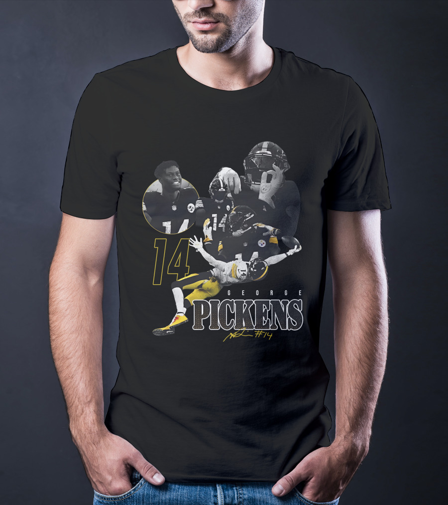 George Pickens 14 Steelers Highlights Montage T-Shirt