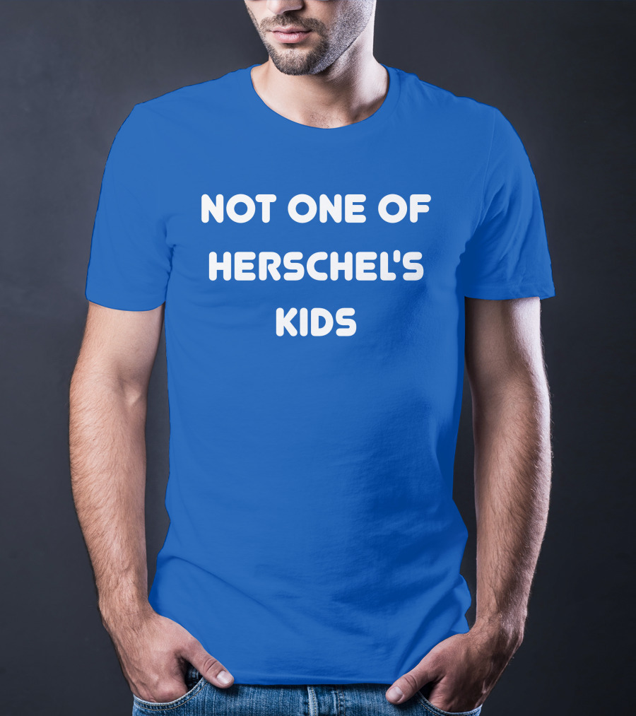 Not One Of Herschel's Kids Blue T-Shirt
