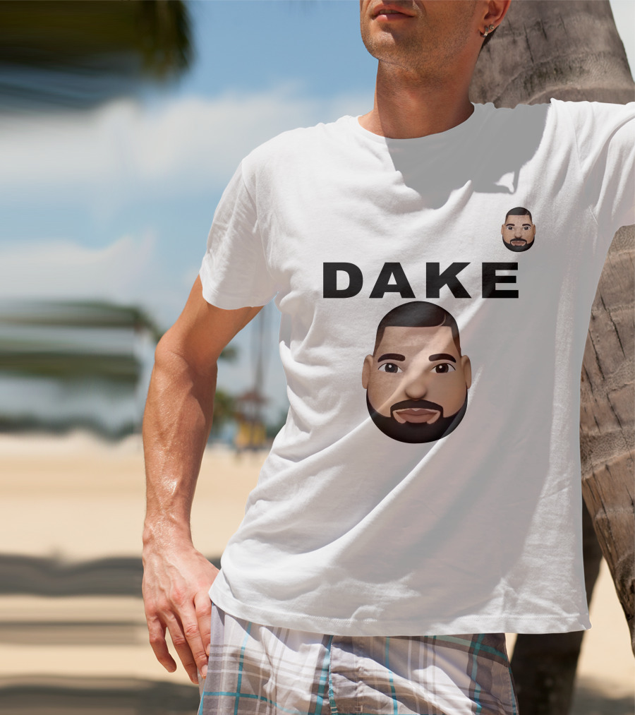 DAKE Spinal Fluid Industries Chill Version Memoji Face T-Shirt