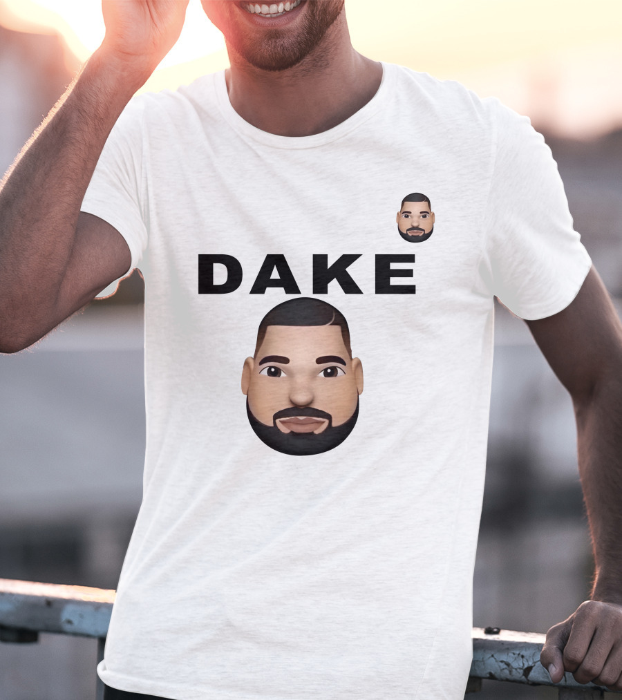 DAKE Spinal Fluid Industries Chill Version Memoji Face T-Shirt