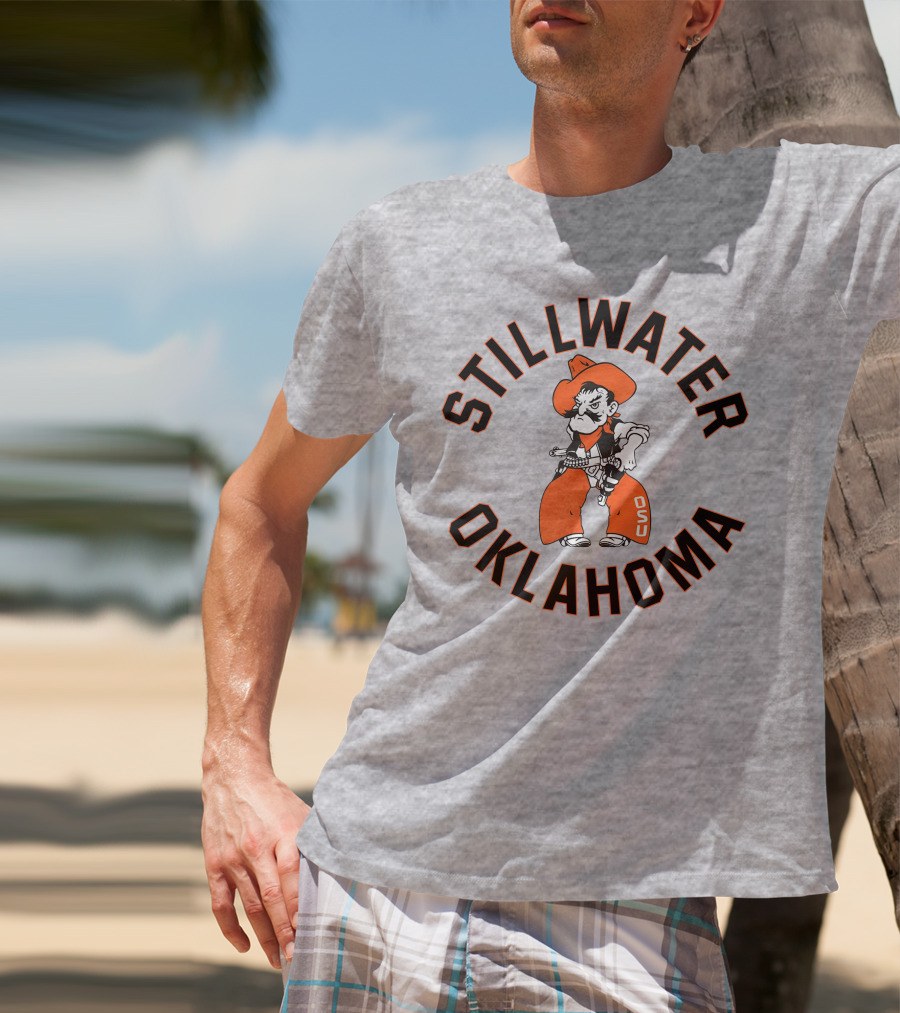 Charlie Hustle Merch Stillwater Oklahoma OSU Cowboy T-Shirt