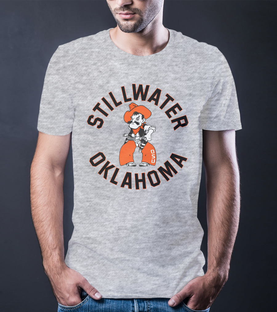 Charlie Hustle Merch Stillwater Oklahoma OSU Cowboy T-Shirt